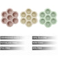 Pandaear 3 Pack Baby Food Freezer Tray With Lids, Silicone Baby Fruit Food Feeder Teether Tray, Baby Food Storage Container Ice