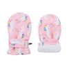 Lined Fleece Toddler Mittens Kids Winter Warm Gloves Child Ski Gloves Waterproof Snow Baby Mitten For Boys Girls Pink S