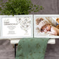 First Grandchild Gift For New Grandparents - Poetry Frame (White)