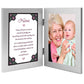 Poetry Gifts Nana Sweet Poem From Grandchild For Birthday Or Christmas, Add 4X6 Inch Photo To Attached Frame