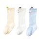 Guchigu Unisex Baby KneeHigh Ankle Length Socks Toddlers Breathable Cute Print Sock AntiMosquito Knit 3 Pair Cotton Ankle Sock