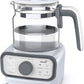 Baby Instant Warmer, Glass Water Boiler with Accurate Temperature Control for Formula, Coffee and Tea, 1.3 Liter Electric Kettle