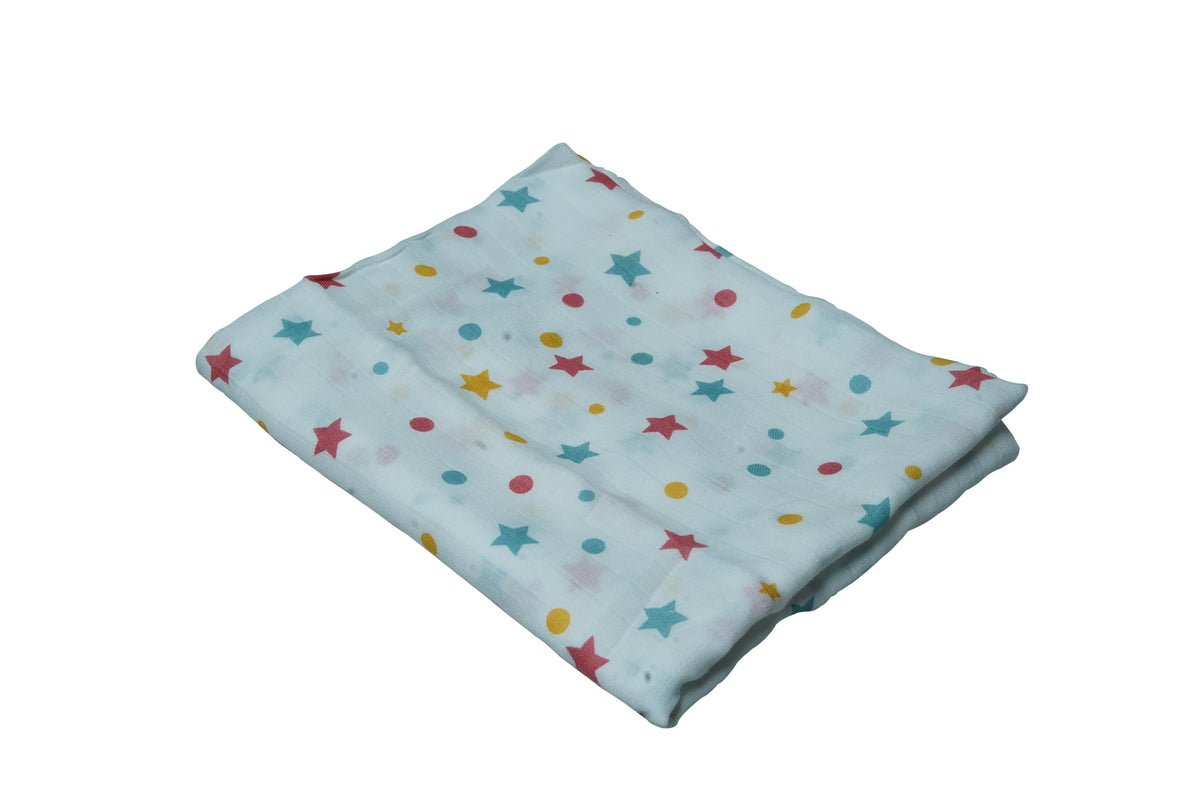 New Born Baby Soft Qulit Muslin Swaddle & Blanket  3 piece in a Pack