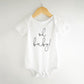 Bump And Beyond Designs Baby-Boys Surprise Pregnancy Announcement For Grandma And Grandpa Leotard White, 0-3 Months