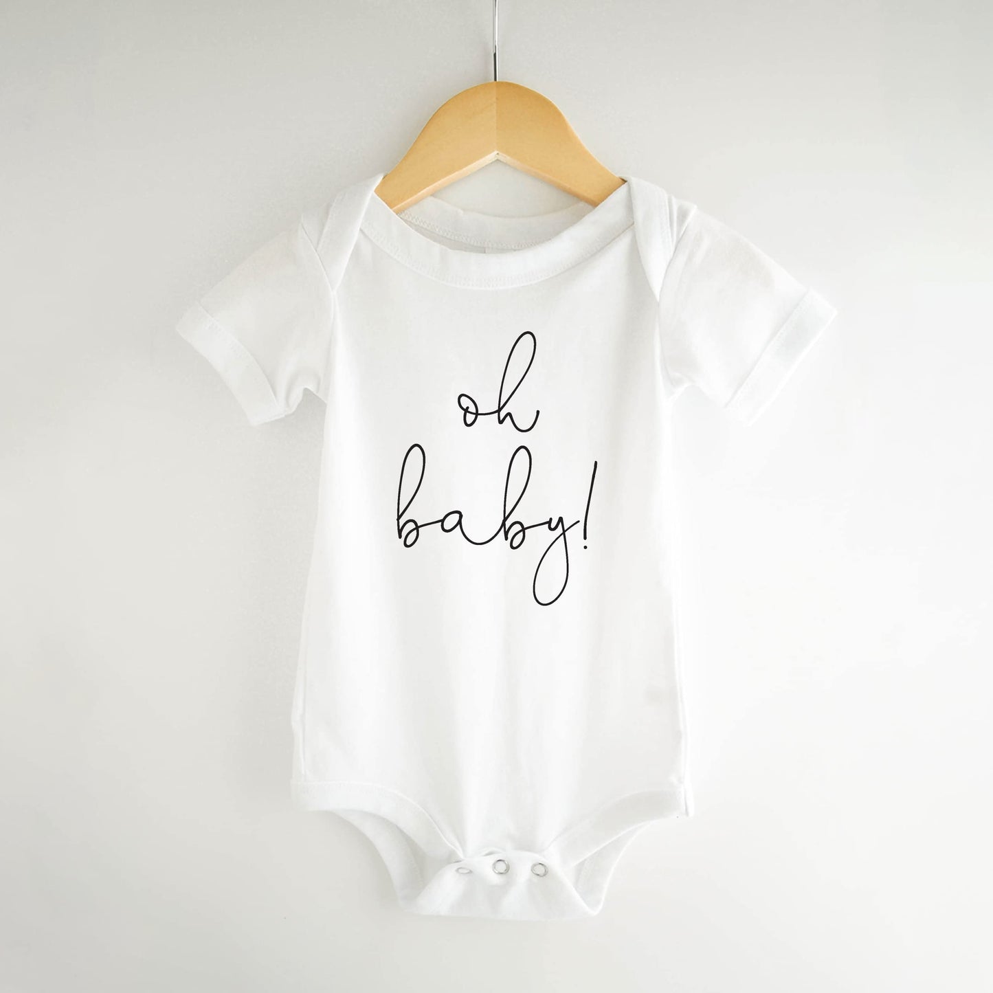 Bump And Beyond Designs Baby-Boys Surprise Pregnancy Announcement For Grandma And Grandpa Leotard White, 0-3 Months