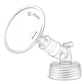 1X 12 Mm Maymom Two-Piece Wide Neck Pump Parts For Spectra S1/S2 Pumps; Incl Wide Mouth Flanges; Not Original Spectra Flange