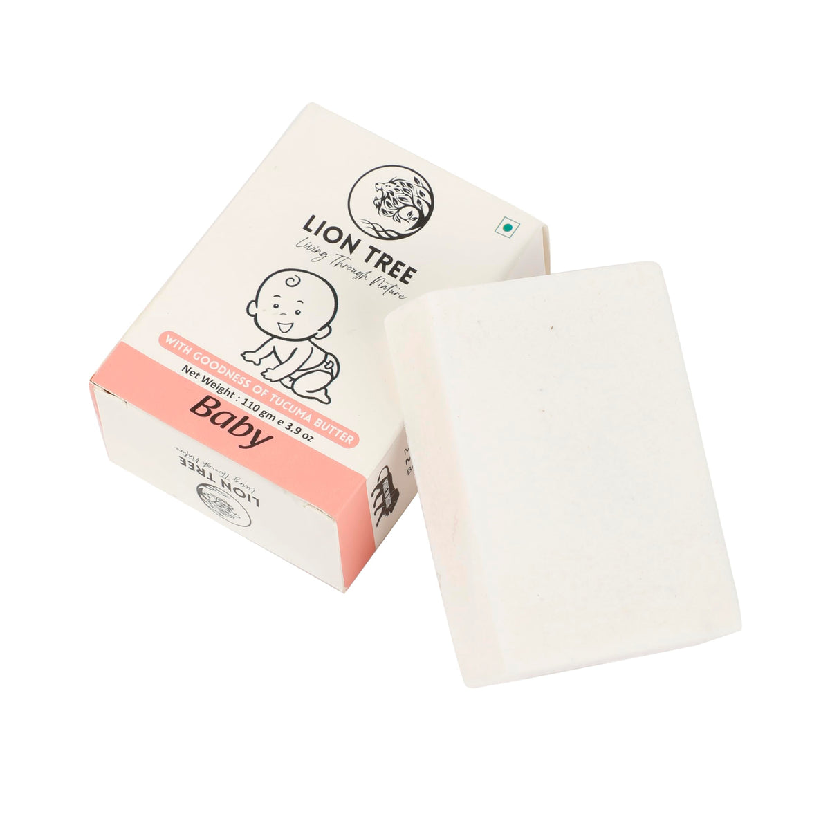 Lion Tree Handmade Baby Soap With Goodness Of Tucuma Butter, 110Gm