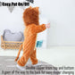 Qiaoniuniu Halloween Baby Lion Costumes With Mane, Toddler Outfit Infants Cosplay Romper 2-3 Years