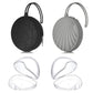 Smlpuame 4 Pack Pacifier Holder Case Set,2 Silicone Portable Pacifier Cover Pouch Bag For Diaper Bags Baby Carriage With 2 Trans