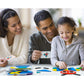 LiKee Open Ended Wooden Shape Puzzles (36 Blocks&60 Cards) for Toddlers 3+ Years Old, Montessori Development Toys Preschool Educ