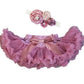 Kirei Sui Baby Dusty Pink Pettiskirt Headband Set
