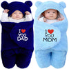 BRANDONN New Born Baby Bedding Set Combo Pack of Swaddle Crib Wrapper for Baby Boys and Girls Pack of 2, (06 Months)