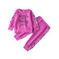Infant Toddler Baby Girl Clothes Long Sleeve T-Shirt Tops Pants Outfits Set 3-4T Pink