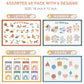 Babebay Disposable Placemats For Baby, 60 Pack Sticky Toddler Placemat For Restaurants, Dining Table, Party, Travel, 12' X 18'