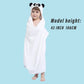 Hiphop Panda Bamboo Hooded Towel For Kids - 30
