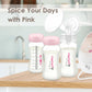 Maymom 9 Oz 4 Ct Wide-Mouth Milk Storage Collection Bottle With Travel Cap N Sealing Ring; Compatible With Avent Natural Avent C
