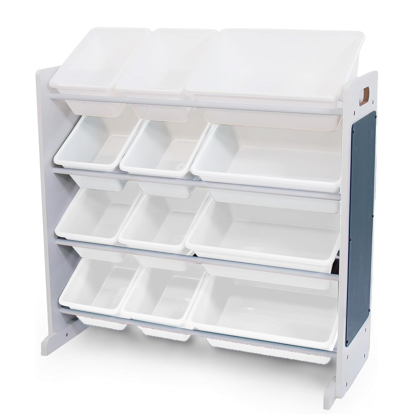 Homesmiths Toy Organizer Book Storage Shelves For Kids Infant (Toy Organizer With Chalkboard)