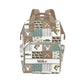 Personalized Hunting Them Diaper Bag with Name - Custom Baby Bag, Nursing Tote Backpack for Mom, Custom Name Mommy Daypack, Show
