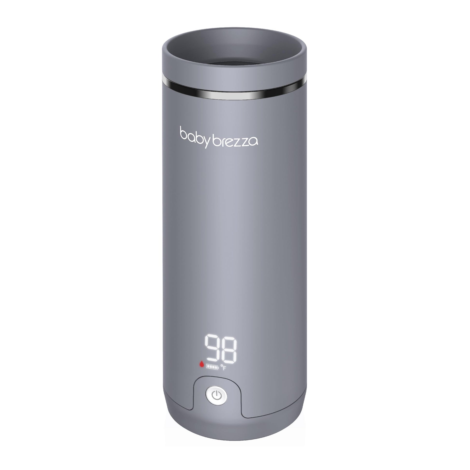 Baby Brezza Superfast Portable Baby Bottle Warmer - 50% Faster - Travel Breastmilk Warmer and Formula Warmer - Safe, Even Heatin