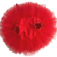 Dancina Baby Bloomer Romper Tutu Skirt Ages 6-24 Months Red