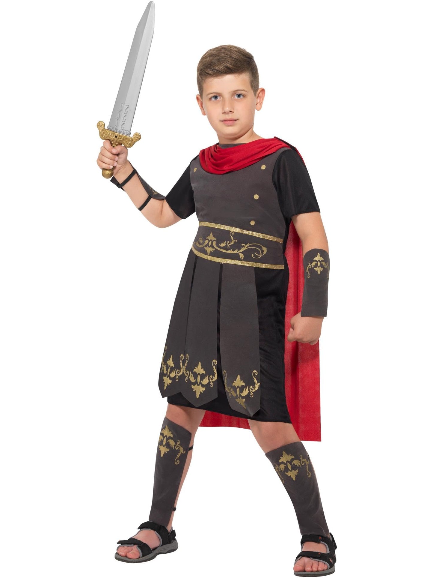 Smiffys Roman Soldier Costume Black