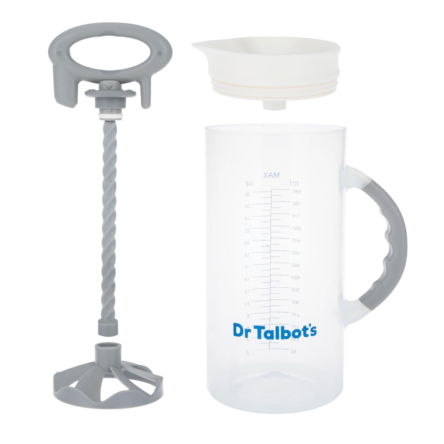 Dr. Talbot'S Formula Mixer - 32Oz Capacity, Clump-Free Mixing, Expiration Dial, Dishwasher Safe - Perfect For Easy, Spill-Free B