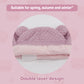 Duoyeree Kids Baby Hat Soft Warm Cable Knit Beanie Toddler Girl Fall Winter Hats(Skin Pink,12-18 Months)