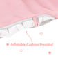 Dadouman Inflatable Supporting Cushion For Ikea High Chair, Baby High Chair Cover With Inflatable Cushion Insert (Coral)
