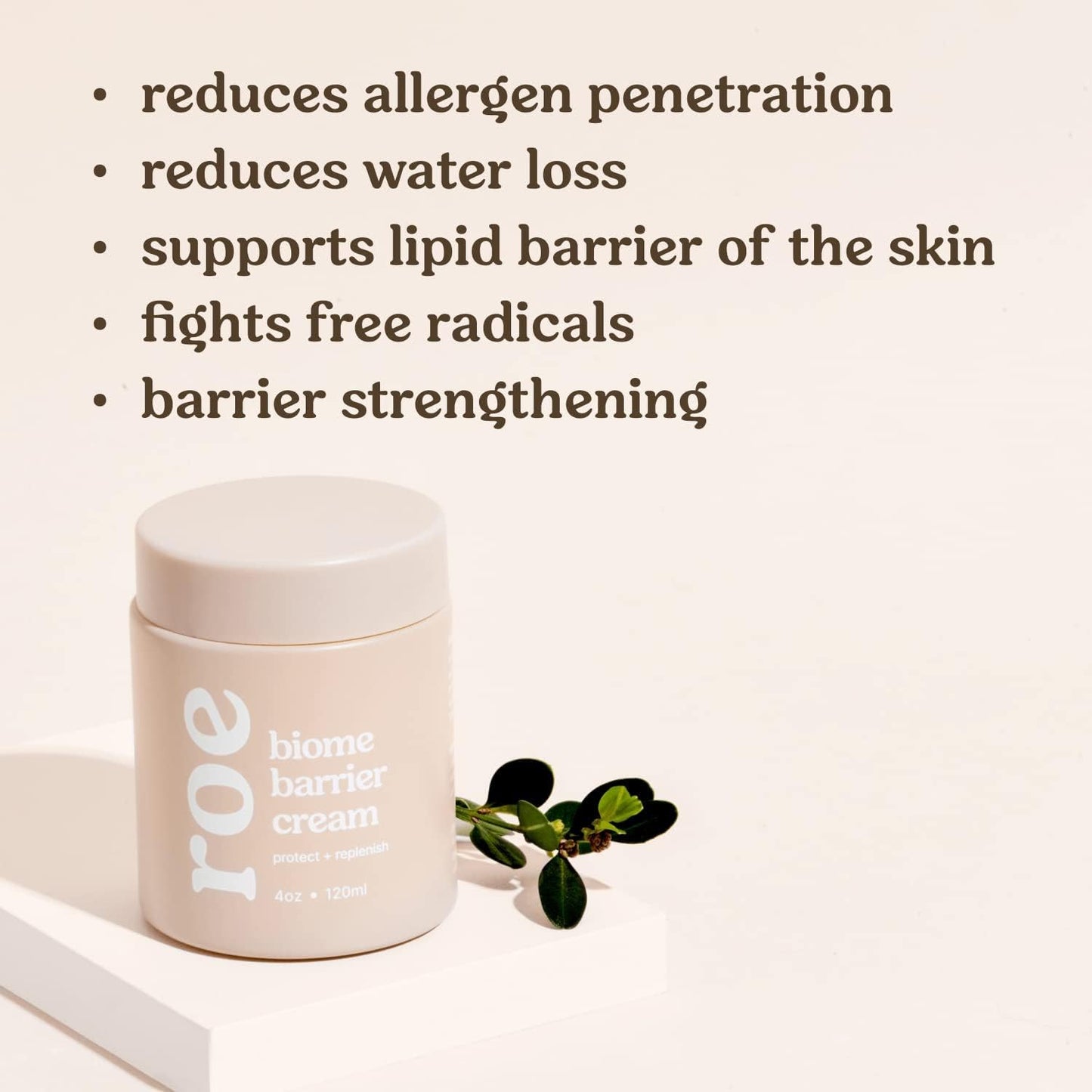 Roe Wellness Power Pair Probiotic Baby Power Serum & Biome Barrier Cream | Hydrating, Soothing, Clean Ingredients & Safe For All
