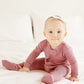Vaenait Baby Toddler Boys Girls Solid Footie Pajama Cozy Modal Peachpink 2T
