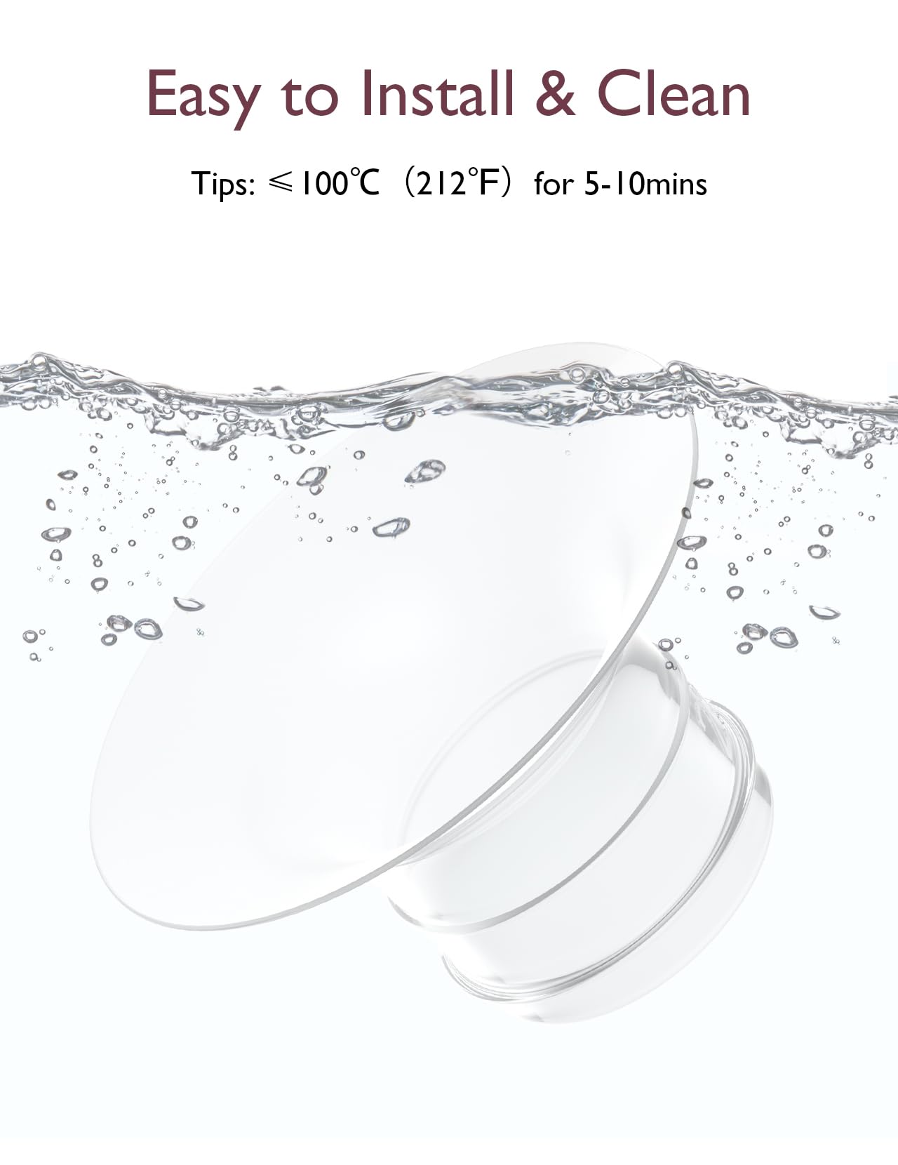 Momcozy Flange Insert 21Mm Compatible With Momcozy M5. Original M5 Breast Pump Replacement Accessories, 1Pc (21Mm)