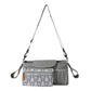Fashion My Day Stroller Hanging Bag Pouch Stroller Bag Organizer for Travel Shopping Casual Gray Arrows