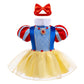 Dressy Daisy Baby Girls Princess Costumes Infant Birthday Party Fancy Romper Halloween Dress with Headband Size 12-18 Months