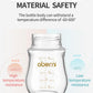 Glass Baby Bottles, Newborn Baby Bottle 4Oz/120Ml With Slow Flow Breast-Like Nipple For 0+, Anti Colic, Bpa Free, Blue/3Pack