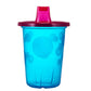 The First Years Take & Toss Spill Proof Sippy Cups - Reusable Toddler Cups - Rainbow - Kids Cups And Snap On Lids For Ages 9 Mon