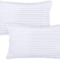 Utopia Bedding Youth Pillow (White, 2 Pack), 16X22 Kids Pillow For Sleeping, Soft And Breathable Cotton Blend Shell, Polyester F
