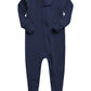 Vaenait Baby Toddler Boys Girls Solid Footie Pajama Cozy Modal Navy 0-3M