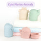 Ginbear Silicone Baby Bath Toys, Mold Free Squirty Bath Toy for Toddlers, Preschool Bath Toys for Infants, Non-Toxic Bathtub Toy