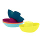Boon Fleet Toy Boat Baby Bath Toys - Stacking Boat Toy Set for Bath Time Fun - Toddler and Baby Stacking Bathtub Toys With Drain
