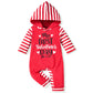 Aalizzwell 0-3 Months Newborn Baby Boys Girls First Valentines Day My Clothes Hooded Romper Heart Hoodie Outfit Clothing