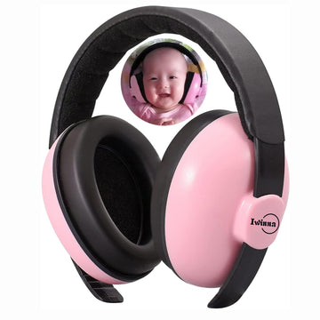 Baby Noise Cancelling Headphones Infant Ear Protection Comfortable Noise Reduction Ear Muffs for Babies Toddler 1 Months to 2 Ye