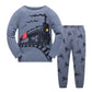 Little Boys Pajamas For Toddler Clothes Set Train Truck Sleepwear Long Sleeve 100% Cotton 2 Piece Kids Pjs Size 8T