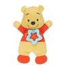 Disney Baby Winnie The Pooh Sensory Blanky with Crinkle and Teether Feet for Infant Baby Boys and Girls Multicolor