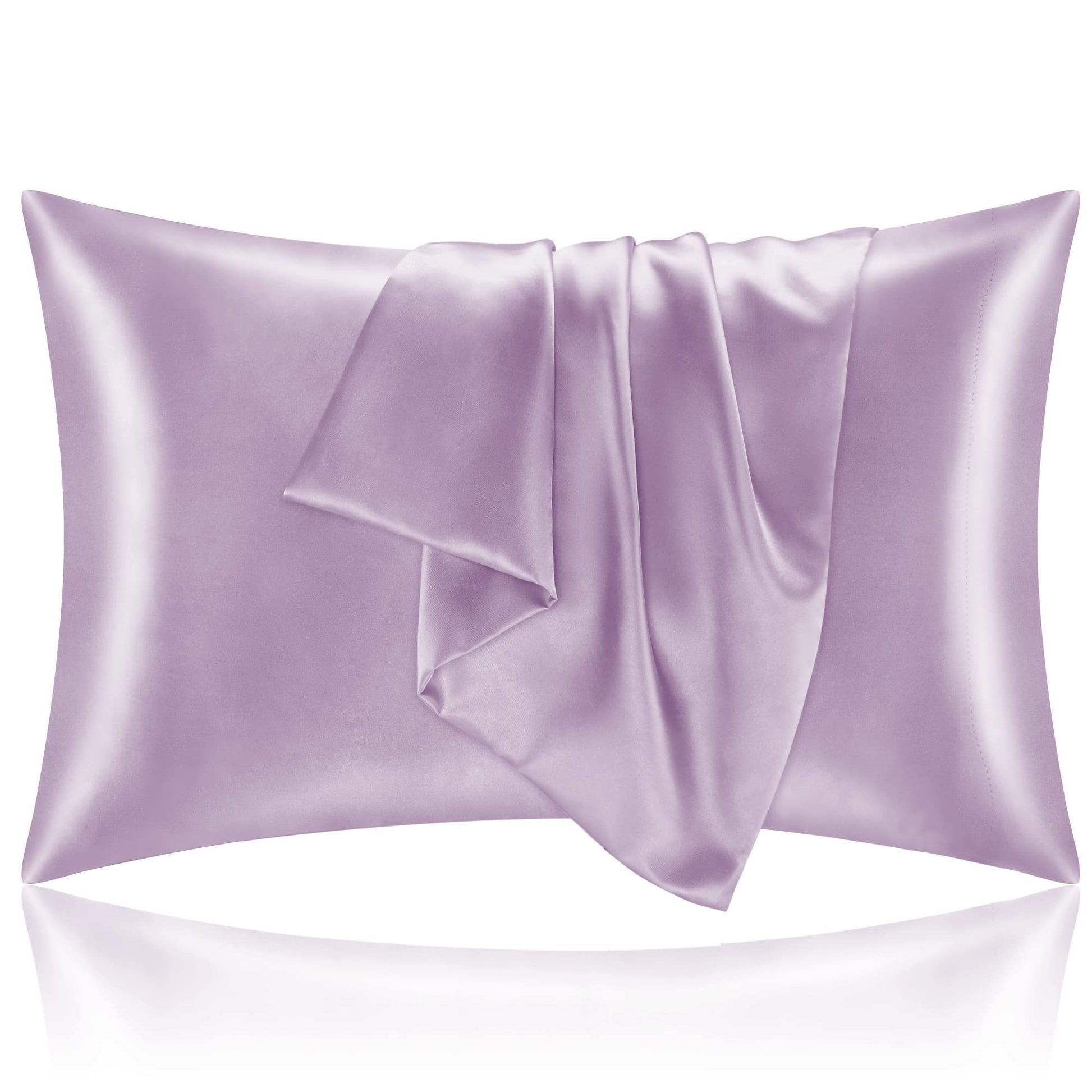 Bedelite Toddler Pillowcases 13X18 Inches - Super Soft And Silky Satin Pillowcase For Hair And Skin 2 Pack, Lavender Cooling Pil