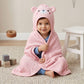 Butterthief Hooded Baby Wrapper Cum Baby Bath Towel  Super Soft Fur Newborn Baby Blanket for Baby Boys & Girls | Infant Washclo