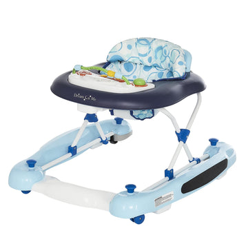Dream On Me Go-Getter Baby Walker And Walk Behind Walker, Adjustable Seat Height, Comfortable Padded Seat, Easy To Fold, Pack An