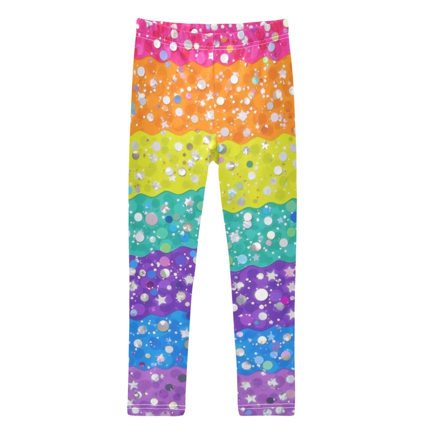 Boccsty Brown Snake Skin Girls Leggings Christmas Kids Yoga Pants Dance Active Tights 4T10T, Multicoloured 23, 5T