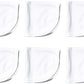 Honestbaby 10-Pack Organic Cotton Baby-Terry Wash Cloths, Bright White, One Size,10 Count (Pack Of 1)