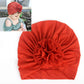 Newborn Baby Head Wrap Hat Infant Cotton Soft Cute Nursery Beanie Headband Top Flower For Boy Girl