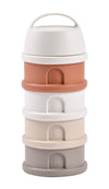 Beaba Stacked Formula Container  Air Tight Multifunctional Storage Container For Storing Milk Powder And Baby Food, 4 Interchan